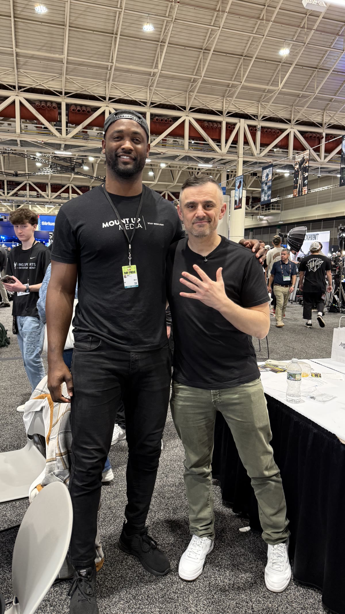Dee Mount with Gary Vaynerchuk